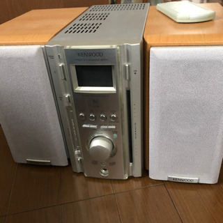 KENWOOD ＭＤCDラジオミニコンポ