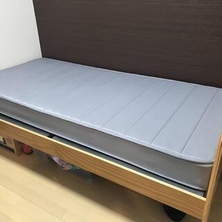 シングルベッド　ベッド&マットレスの画像