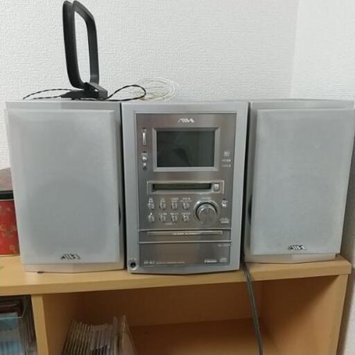 ❮取引中❯AIWAのミニコンポCD  MD