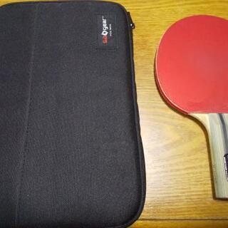 【取引中】卓球ラケット　カバー　中古品　初心者向け