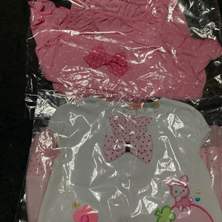 乳幼児ワンピース、ショートパンツセットアップ新品未開封