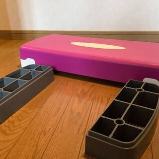 ステップ台　エクササイズ　踏み台昇降台　2段の画像