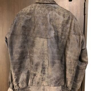革ジャン　Leather　Jacket　訳アリの画像