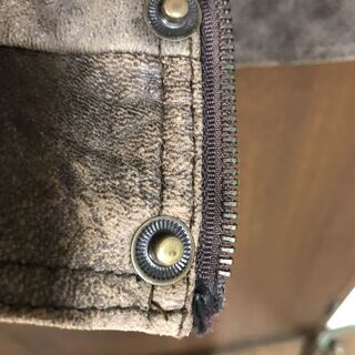 革ジャン　Leather　Jacket　訳アリの画像