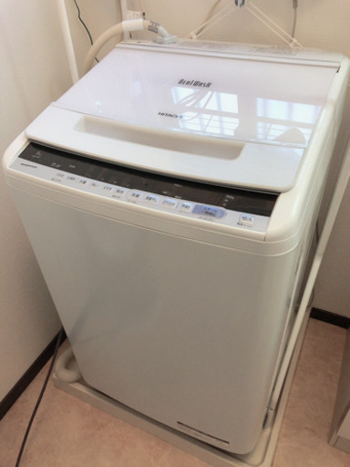 日立　縦型洗濯機8kg 2018年式　ビートウォッシュ