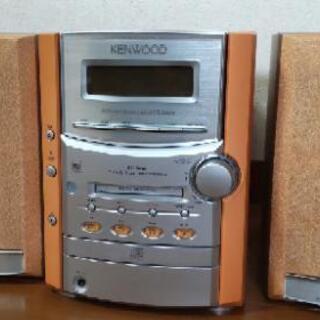 KENWOOD CD MD カセット コンポの中古が安い！激安で譲ります