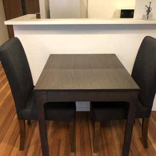 IKEA イケア　ダイニングテーブルセット　ヘンリクスダール　エ...