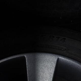 スズキ純正アルミ普通タイヤの画像