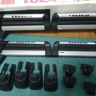 (欲しい方いないので捨てます)スキー・スノボキャリアTX701中古＋取付金具TR104の画像