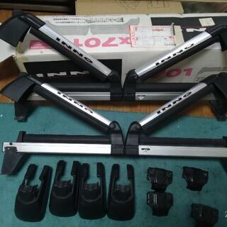 (欲しい方いないので捨てます)スキー・スノボキャリアTX701中古＋取付金具TR104の画像