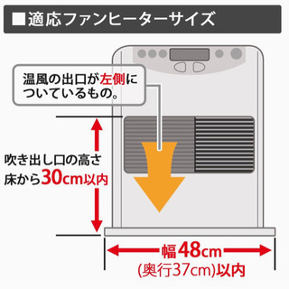 【中古】アイリスオーヤマ ファンヒーターガード 幅58×奥行50×高さ65cm シルバーの画像