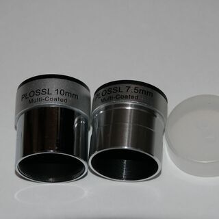 望遠鏡用接眼レンズ　ビクセン　プローゼル１０ｍｍ、7.5ｍｍ