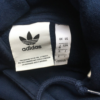 アディダスオリジナルス　ネイビーパーカーの画像