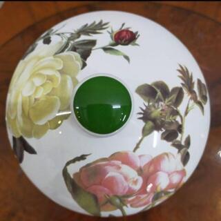 【 ロイヤルアーデン 】トイレポット 陶器 (緑)の画像