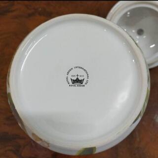 【 ロイヤルアーデン 】トイレポット 陶器 (緑)の画像