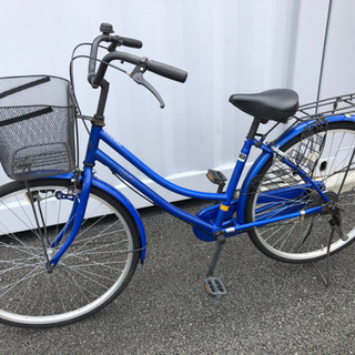 No.185【ノーマルライト,変速なし】★激安★ 中古自転車 ママチャリ  26インチ 軽整備済み 安い 防犯登録 藤沢 横浜 神奈川の画像