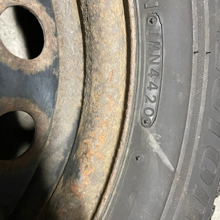 ブリヂストン20年製VRX 19565R15の画像