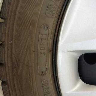 ホンダ 鉄チンホイールタイヤ４本もらって下さい！155/65R13 73Qの画像