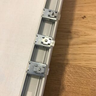 ニトリ　麻入りロールスクリーン　の画像