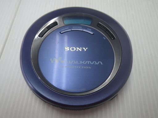 SONY  CDウォークマンD-E666 ブルー