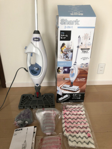シャーク　2in1  ハンディスチーマー　プロスチームモップ