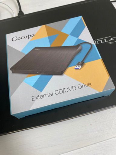 Cocopa USB 3.0外付け DVD ドライブ DVD プレイヤー ポータブルドライブ CD/DVD読取・書込