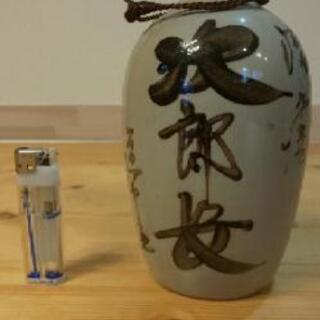 酒 徳利と楢岡焼きの壺