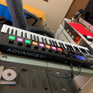 特価レア商品★ Akai Pro Advance 61 Midi Keyboardの画像