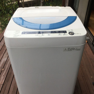 全自動洗濯機 SHARP 5.5kg ES-GE5P【相手決まり...