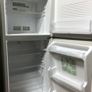 AQUA 冷蔵庫 140L 2016年製 AQR-14E1（S）の画像