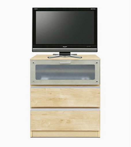 【美品】モダン 60cm幅 TVボード 木製 完成品