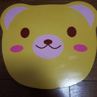 【子供用】クマさんの可愛い折り畳みテーブル