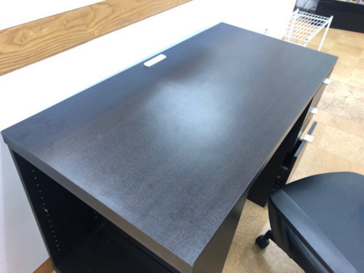 【PC、作業机に❗️】PCデスク＋椅子付き
