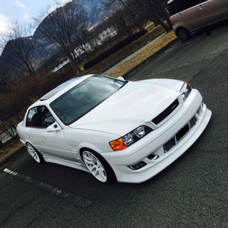 11年式　GF-JZX100チェイサーツアラーV　後期純正5速　サンルーフ 白(スーパーホワイトⅡ)の画像