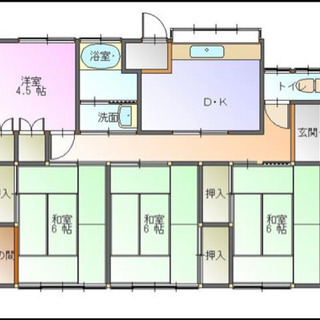 期限値下　庭広🉐ペット可　駐車場３台可　敷金礼金無料🉐　サザエさん家のような間取り　 - 賃貸（マンション/一戸建て）