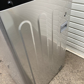 洗濯機　2018年製 Haier  容量5.5キロ シルバー　の画像