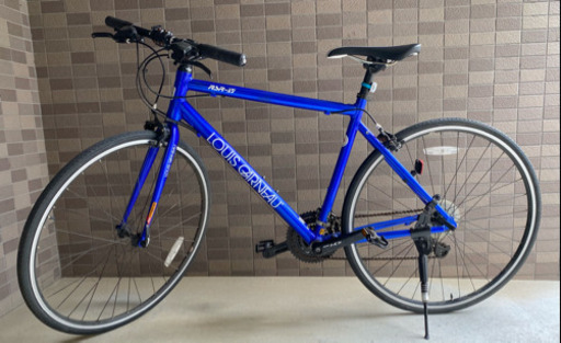 【中古】ルイガノ クロスバイク 26インチ 21段変速 青 ブルー【現地渡し】