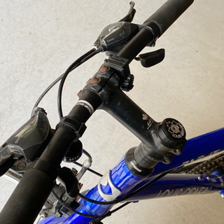 中古】ルイガノ クロスバイク 26インチ 21段変速 青 ブルー【現地渡し】