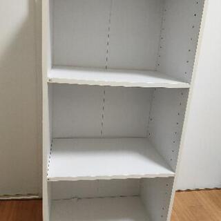【受け渡し予定】３段カラーボックス