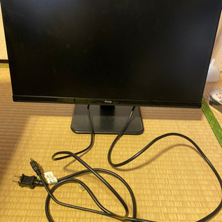 イイヤマ 23型PCモニター 注意事項ありの画像