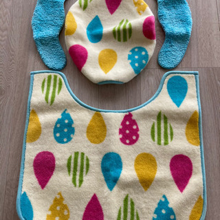 【値下げ】トイレ便器カバーセット①