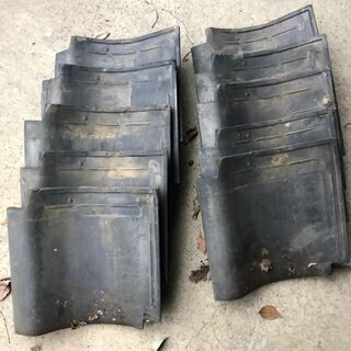 いぶし瓦　10枚セット