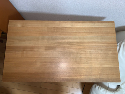 無印良品 タモ材 机 デスク