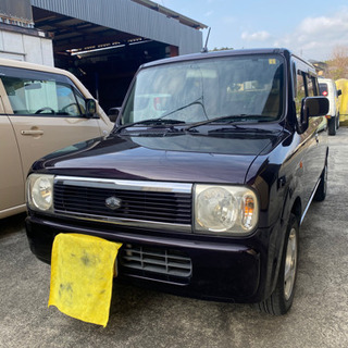 スズキ　ラパン　キレイなパープル！　ナビETC付き　車検付き　の画像