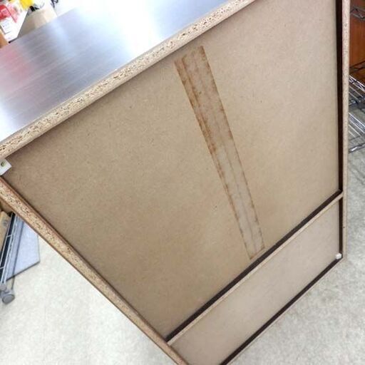 ▶ミニ食器棚 キッチンボード 幅60cm ブラウン 茶 キッチン家具 収納 一人暮らし 札幌 西野店