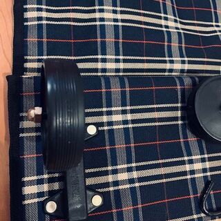 【お譲り先決定済】お買い物キャリーカート　／　軽量　／折り畳み式エコバック／キャスター付きの画像