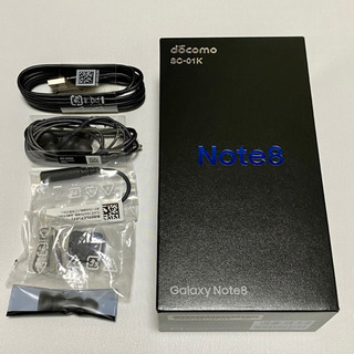 Galaxy Note 8 Black 64 GB docomoの画像
