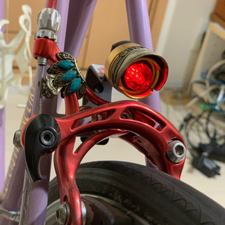パナレーサー　650 ロードバイク　クロモリの画像