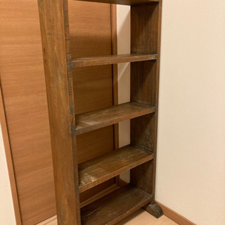 最終値下げ　アンティーク調　五段　棚　