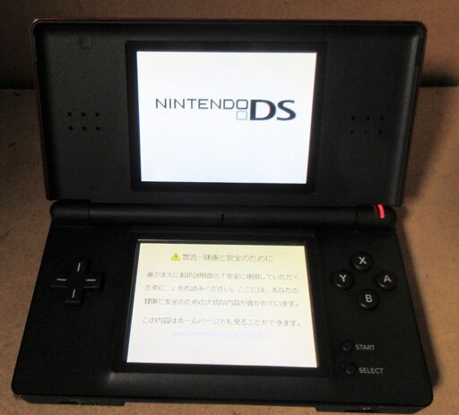 ☆任天堂 ニンテンドー NINTENDO DS Lite USG-001 本体 クリムゾンブラック◆人気の携帯型ゲーム機